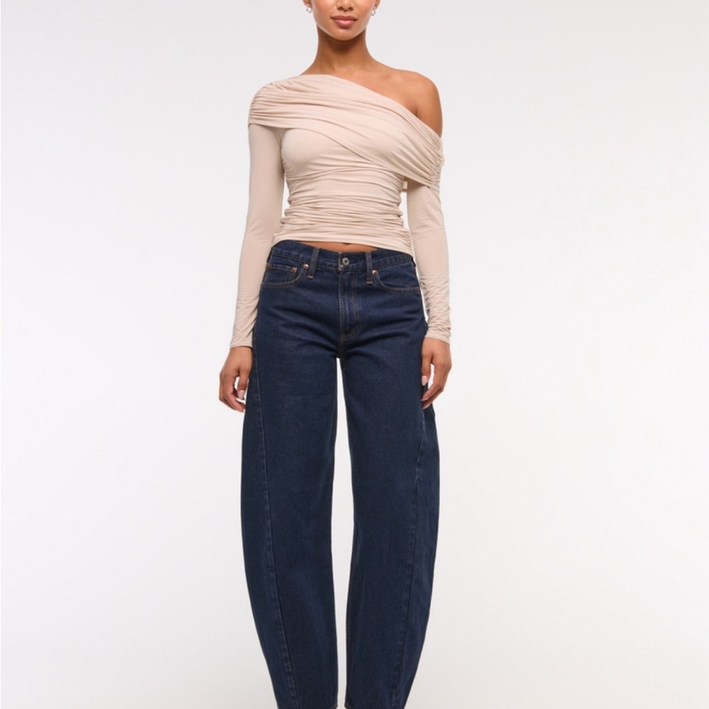 Abercrombie & Fitch Barrel Denim 28 SHORT